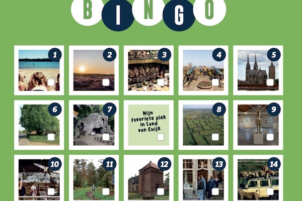 Doe mee aan onze Land van Cuijk Bingo!